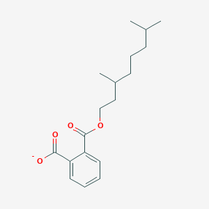 molecular formula C₁₈H₂₆O₄ B1148255 2-{[(3,7-Dimethyloctyl)oxy]carbonyl}benzoate CAS No. 297182-84-4