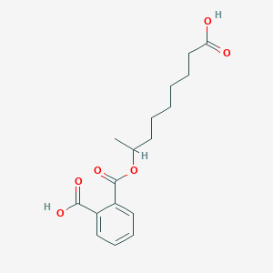 molecular formula C₁₇H₂₂O₆ B1148262 2-(8-羧辛基-2-氧羰基)苯甲酸 CAS No. 898544-09-7
