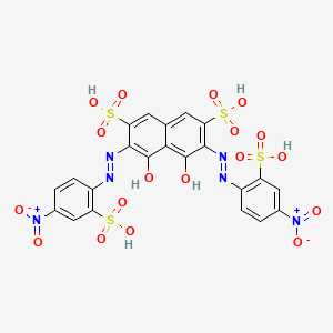 molecular formula C22H14N6Na2O18S4 B1148275 Nitrosulfonazo III CAS No. 1964-89-2