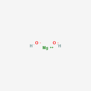molecular formula H2MgO2 B1148283 Milk of magnesia CAS No. 1909-42-8