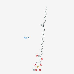 molecular formula C21H39NaO6P+ B114829 Phylpa 18 CAS No. 154482-94-7