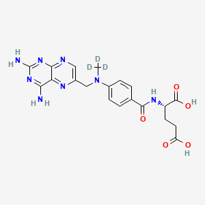 molecular formula C20H22N8O5 B1148294 (R)-Methotrexate-d3 CAS No. 432545-63-6