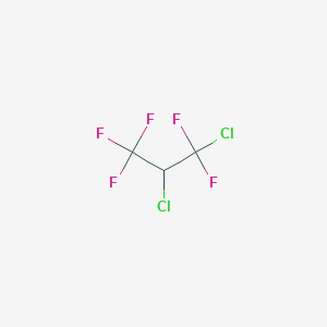 molecular formula C3HCl2F5 B114831 1,2-二氯-1,1,3,3,3-五氟丙烷 CAS No. 141563-84-0