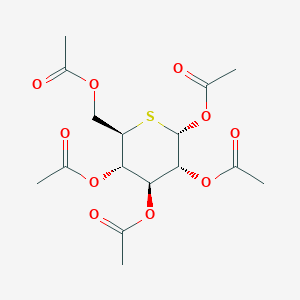 molecular formula C16H22O10S B1148338 PENTAACETYL-5-THIOGLUCOSE CAS No. 10227-18-6