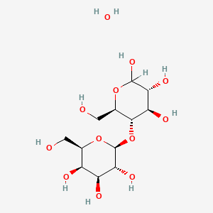 molecular formula C12H22O11.H2O<br>C12H24O12 B1148351 D-Lactose monohydrate CAS No. 10039-26-6