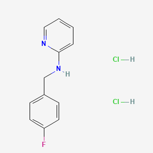 molecular formula C12H13Cl2FN2 B1148353 (4-Fluorobenzyl)pyridin-2-ylamine dihydrochloride CAS No. 1692-02-0