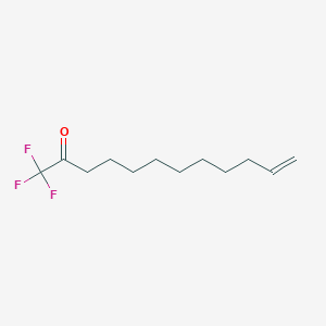 molecular formula C12H19F3O B114836 1,1,1-Trifluorododec-11-en-2-one CAS No. 141023-04-3