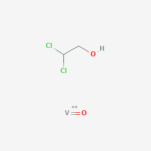 molecular formula C2H5Cl2O2V B1148375 Dichloroethoxyoxovanadium (V) CAS No. 1801-77-0