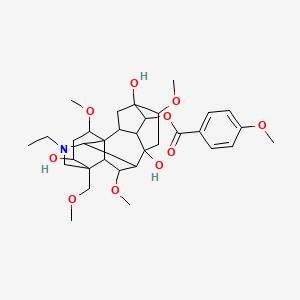 molecular formula C33H47NO10 B1148388 8-Deacetylyunaconitine CAS No. 93460-55-0