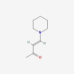 molecular formula C9H15NO B1148435 4-Piperidino-3-buten-2-one CAS No. 1809-57-0