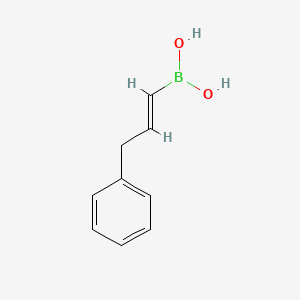 molecular formula C9H11BO2 B1148456 trans-3-Phenylpropen-1-yl-boronic acid 