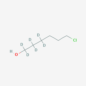 molecular formula C6H7ClD6O B1148495 6-chloro-1-hexyl-3,3,4,4,5,5-d6 alcohol CAS No. 1219794-83-8