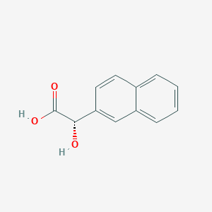 molecular formula C12H10O3 B114851 (S)-2-(2-Naphthyl)glycolic acid CAS No. 144371-23-3