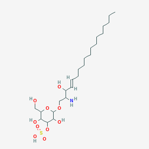 molecular formula C24H47NO10S B1148510 lyso-Sulfatide (bovine) NH4+ salt CAS No. 38621-58-8