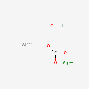 molecular formula CHAlMgO4-3 B1148530 Magnesium;aluminum;carbonate;hydroxide CAS No. 135752-28-2