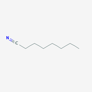 molecular formula C8H15N B114854 辛腈 CAS No. 124-12-9
