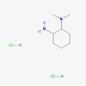 molecular formula C8H20Cl2N2 B1148591 N1,N1-dimethylcyclohexane-1,2-diamine dihydrochloride CAS No. 1234860-01-5