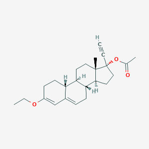 molecular formula C24H32O3 B114862 Norethindrone Acetate 3-Ethyl Ether CAS No. 50717-99-2
