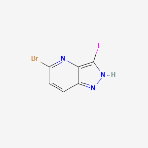 5-Bromo-3-iodo-1H-pyrazolo[4,3-b]pyridine