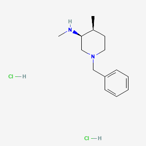 molecular formula C14H24Cl2N2 B1148765 (3S,4S)-1-benzyl-N,4-dimethylpiperidin-3-amine dihydrochloride CAS No. 1354486-07-9