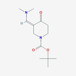 molecular formula C13H22N2O3 B1148786 1-Boc-3-((Dimethylamino)methylene)-4-oxopiperidine CAS No. 157327-41-8