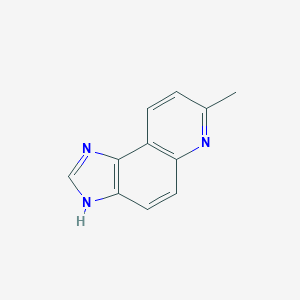 molecular formula C11H9N3 B114879 7-methyl-3H-imidazo[4,5-f]quinoline CAS No. 148533-60-2