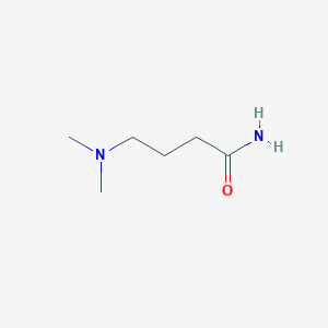 molecular formula C6H14N2O B114884 4-Dimethylaminobutyramide CAS No. 157400-29-8