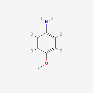 molecular formula C7H5D4NO B1148895 4-Methoxyaniline-2,3,5,6-d4 CAS No. 1219798-55-6