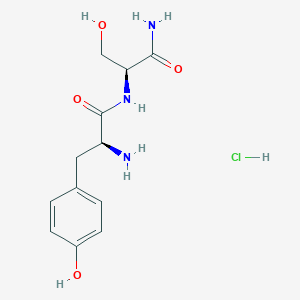 molecular formula C12H18ClN3O4 B1148905 H-Tyr-Ser-NH2 HCl CAS No. 128245-94-3