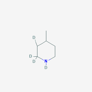 molecular formula C6H9D4N B1148914 4-Methylpiperidine-2,2,6,6-d4 CAS No. 1219798-85-2