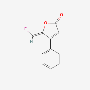 (Z)-5-(fluoromethylene)-4-phenylfuran-2(5H)-one