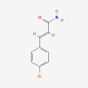 molecular formula C9H8BrNO B1148929 3-(4-bromophenyl)prop-2-enamide CAS No. 130973-06-7