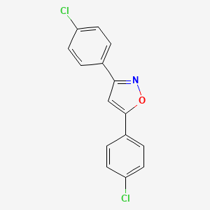 3,5-Bis(4-chlorophenyl)-1,2-oxazole