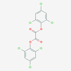 molecular formula C14H4Cl6O4 B114899 Bis(2,4,6-trichlorophenyl) oxalate CAS No. 1165-91-9