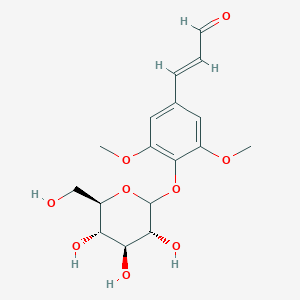 molecular formula C17H22O9 B1148991 Sinapaldehyde glucoside CAS No. 154461-65-1