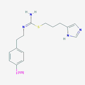 molecular formula C15H19IN4S B114901 Iodophenpropit dihydrobromide CAS No. 143407-29-8