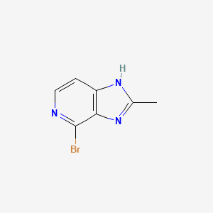 molecular formula C7H6BrN3 B1149012 4-Bromo-2-methyl-1H-imidazo[4,5-c]pyridine CAS No. 1367795-83-2