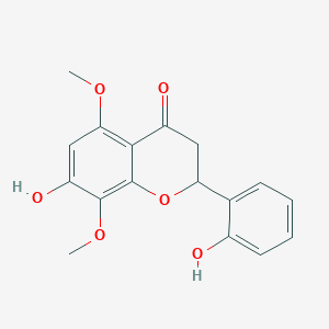 molecular formula C17H16O6 B1149013 7,2'-Dihydroxy-5,8-dimethoxyflavanone CAS No. 1351338-14-1