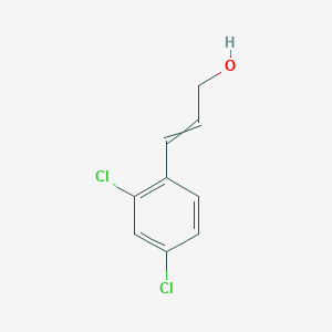 molecular formula C9H8Cl2O B1149029 3-(2,4-Dichlorophenyl)prop-2-en-1-ol CAS No. 1504-59-2