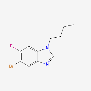 molecular formula C11H12BrFN2 B1149061 5-Bromo-1-butyl-6-fluorobenzoimidazole CAS No. 1261906-10-8