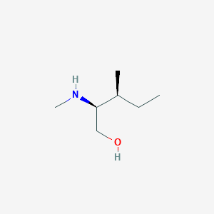 molecular formula C7H18ClNO B1149064 (2S,3S)-3-Methyl-2-(MethylaMino)pentan-1-ol hydrochloride CAS No. 112150-28-4