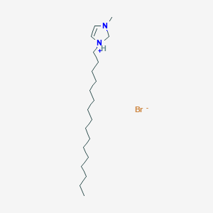 molecular formula C20H39N2.Br B1149077 1-hexadecyl-3-methylimidazolium bromide CAS No. 132361-22-9