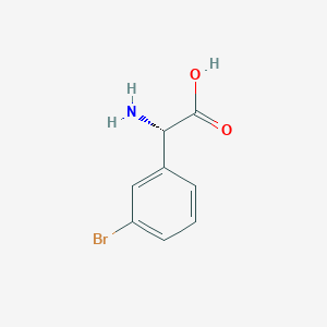 molecular formula C8H8BrNO2 B1149083 (S)-2-Amino-2-(3-bromophenyl)acetic acid CAS No. 150174-93-9