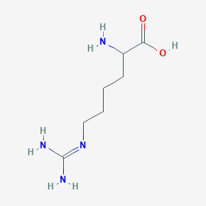 molecular formula C7H16N4O2 B1149085 L-(+)-高精氨酸盐酸盐 CAS No. 143896-43-9