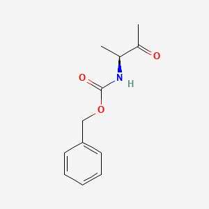 molecular formula C12H15NO3 B1149088 benzyl [(2S)-3-oxobutan-2-yl]carbamate CAS No. 114041-76-8