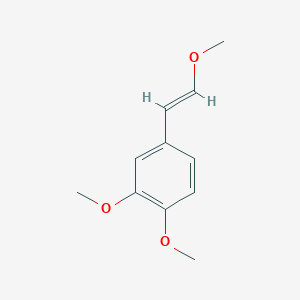 Benzene, 1,2-dimethoxy-4-(2-methoxyethenyl)-