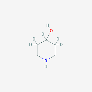 4-Hydroxypiperidine-3,3,4,5,5-d5