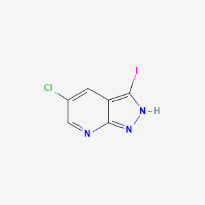 5-Chloro-3-iodo-1H-pyrazolo[3,4-B]pyridine