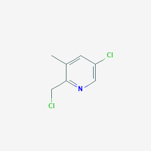 5-Chloro-2-(chloromethyl)-3-methylpyridine