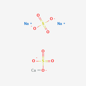 molecular formula CaNa2O8S2 B1149158 Glauberite CAS No. 13767-89-0